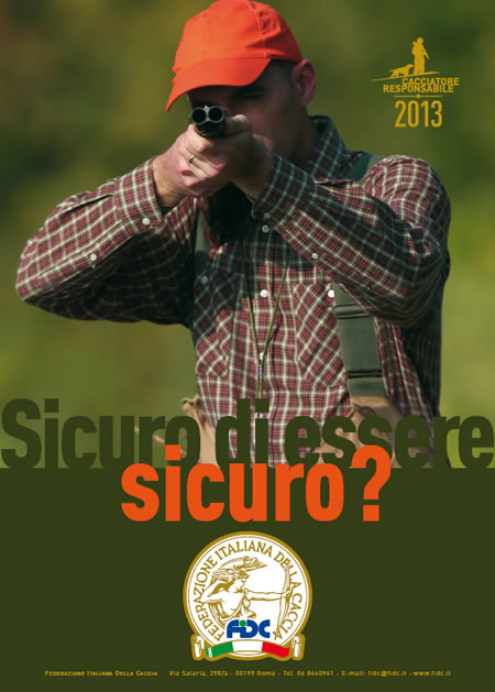 cacciatore rsponsabile - Fidc 2013 - scarica il volantino in PDF