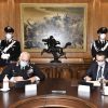 Il momento della firma tra Carabinieri e Ispra